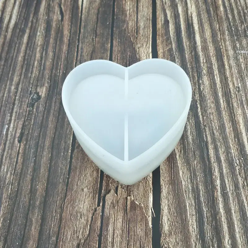 Valentine's Day 3d Love Heart Silicone Mold Aroma Gypsum Plaster Silicone Mould Chrismas Party Diy Candle Resin Mold