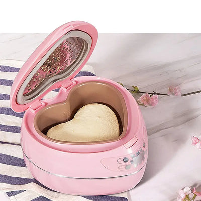 Peach Heart-Shaped Rice Cooker Smart Mini Home With 1-2-3-4 People Cute Appearance And Six Functions Of Scheduled Appointment