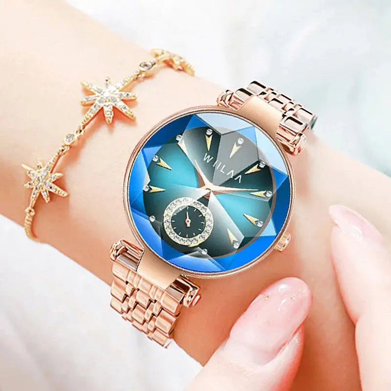 Luxury Brand Bracelet Watches Women Rose Gold Ladies Wrist Watch for Women Jewelry Female Hour Casual Ladies Quartz Wristwatches