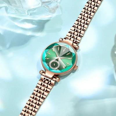 Luxury Brand Bracelet Watches Women Rose Gold Ladies Wrist Watch for Women Jewelry Female Hour Casual Ladies Quartz Wristwatches