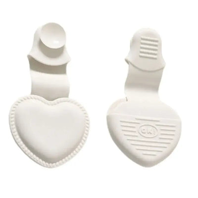 Essential Heart Shaped Tool for Safe Handling of Hot Item Heat Resistant Tool Kitchen Cooking Secure Grip M68E