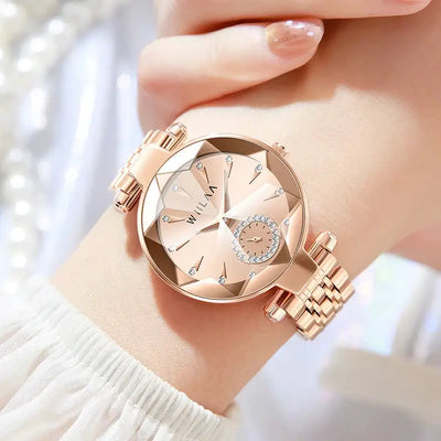 Luxury Brand Bracelet Watches Women Rose Gold Ladies Wrist Watch for Women Jewelry Female Hour Casual Ladies Quartz Wristwatches