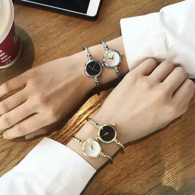 Watch for Women Small Gold Bangle Bracelet Luxury Watches Stainless Steel Ladies Quartz Wrist Watch Brand Casual Women Reloj