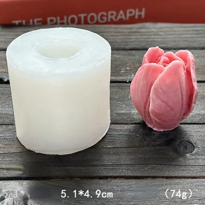 Lotus Flower Silicone Candle Mold Sunflower Peony Multi Style Soap Resin Crystal Mould Heart Rose Chocolate Ice Making Set Gifts