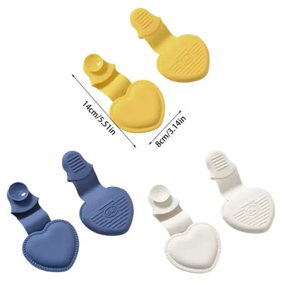 Essential Heart Shaped Tool for Safe Handling of Hot Item Heat Resistant Tool Kitchen Cooking Secure Grip M68E