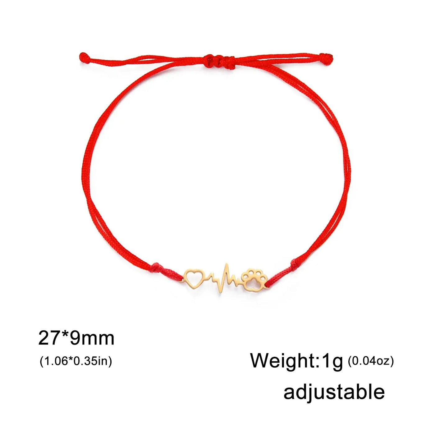 Skyrim ECG Love Cat Claw Pendant Stainless Steel Bracelet Women's Fashion Romantic Cute Valentine's Day Gift Jewelry Gifts