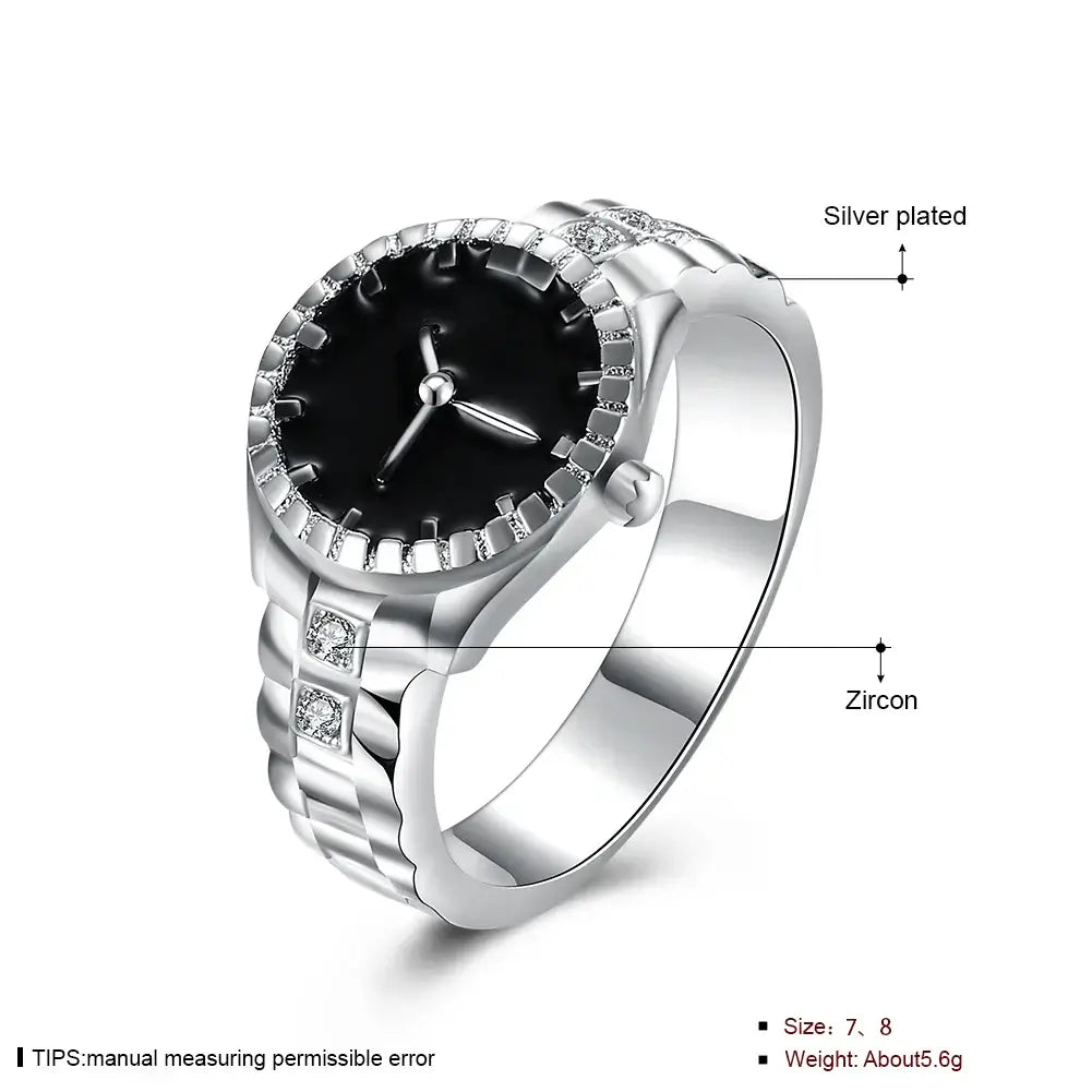 925 Sterling Silver Wrist Watch Zircon Rings For Women Luxury Quality Jewelry News Trends 2023  GaaBou