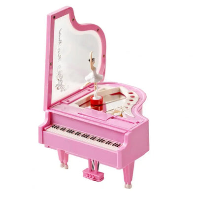 Dropshipping!!Music Box Ornament Birthday Gift Classical Ballerina Dancing Girl Piano Music Jewelry Box for Dressing Table