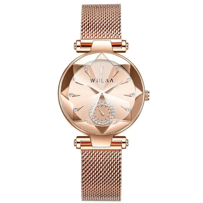 Luxury Brand Bracelet Watches Women Rose Gold Ladies Wrist Watch for Women Jewelry Female Hour Casual Ladies Quartz Wristwatches