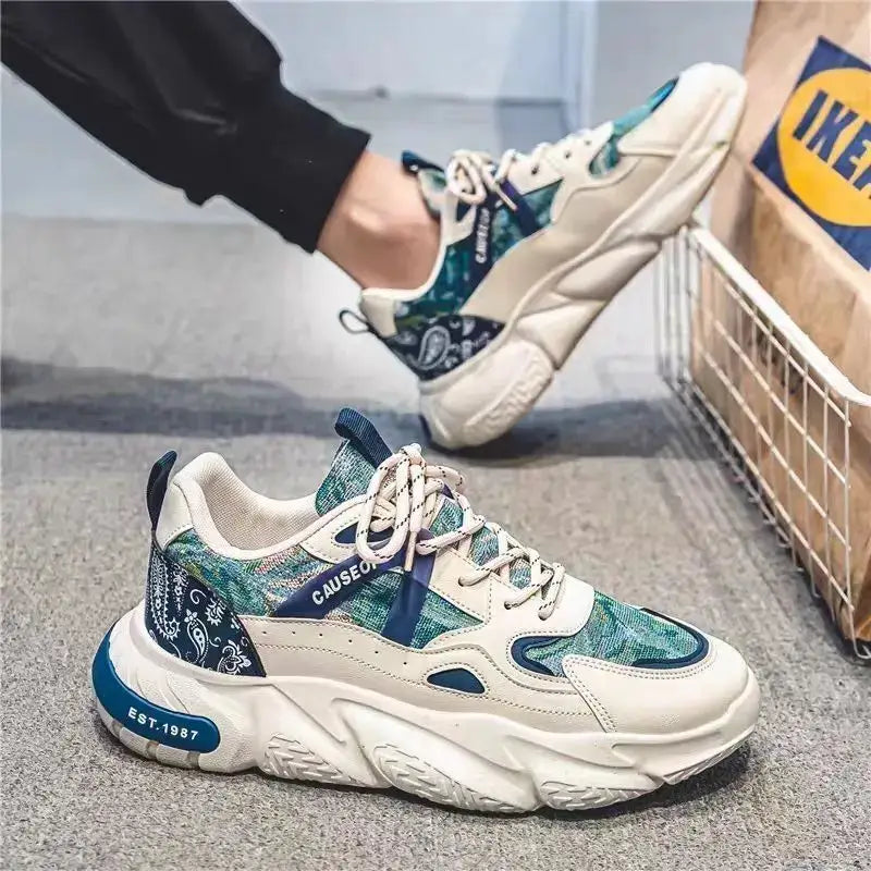 Men's Casual Running Shoes  Outdoor Tennis Training Shoes for Men Sneakers Fashion Designer Platform Shoes Zapatos Para Hombres