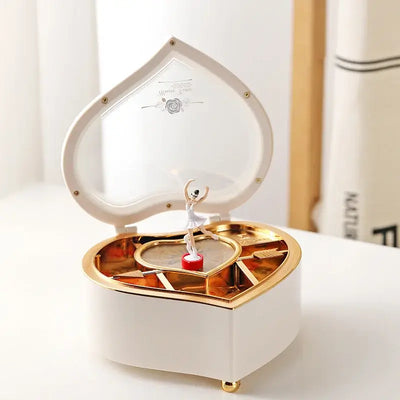 Music Box Decorative Ornament Classical Ballerina Dancing Girl Piano  Jewelry  for Dressing Table Birthday Gift